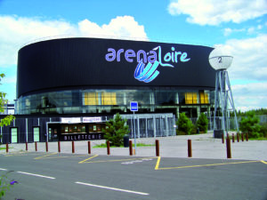 Photo de bâtiment (l'Arena Loire de Trélazé).